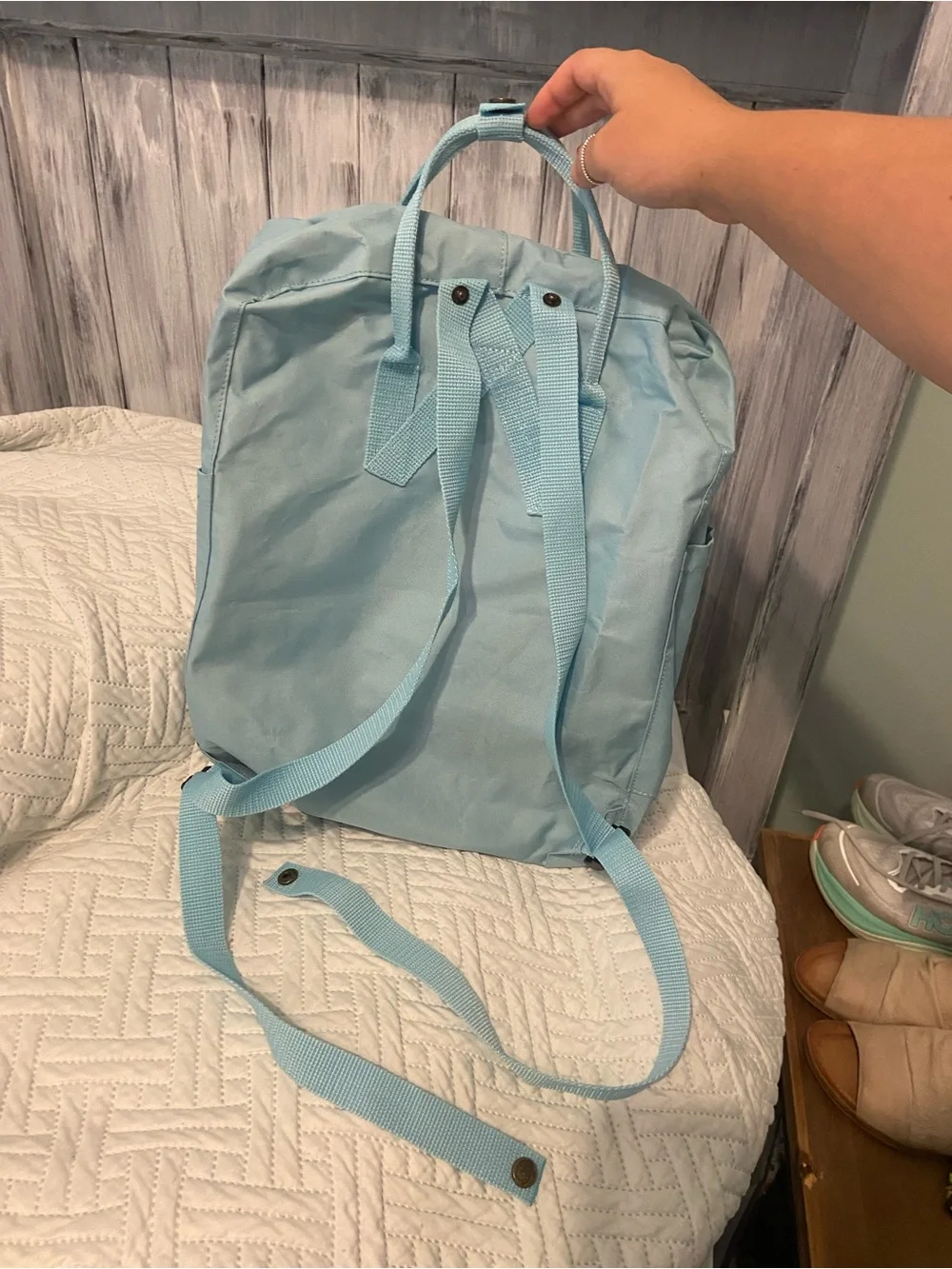 Fjallraven Kanken Light Blue Backpack